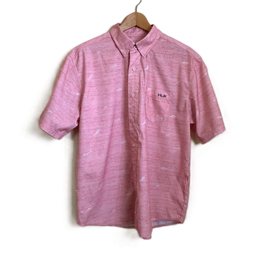 HUK Performance Fishing Shirt Size M
